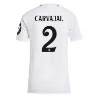 Camisa de time de futebol Real Madrid Daniel Carvajal #2 Replicas 1º Equipamento Feminina 2024-25 Manga Curta